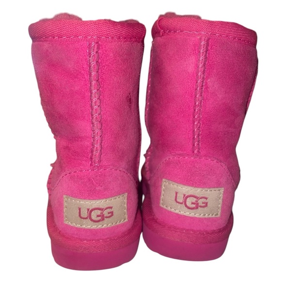 UGG Pink Suede Boots - Picture 1 of 4